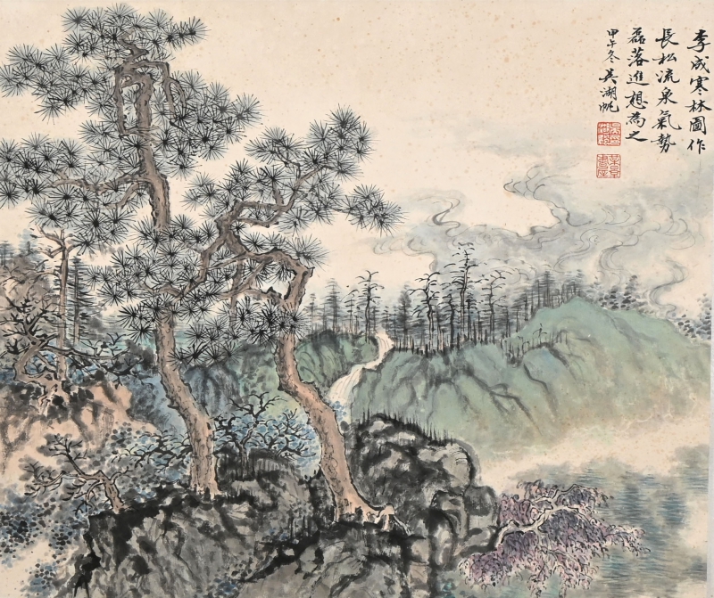 仿古山水系列（二）(1)