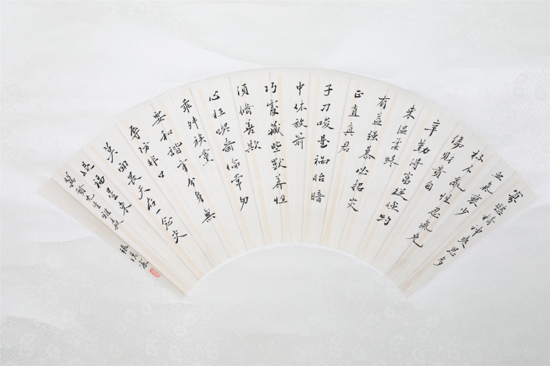 兰花扇面双挖(4)