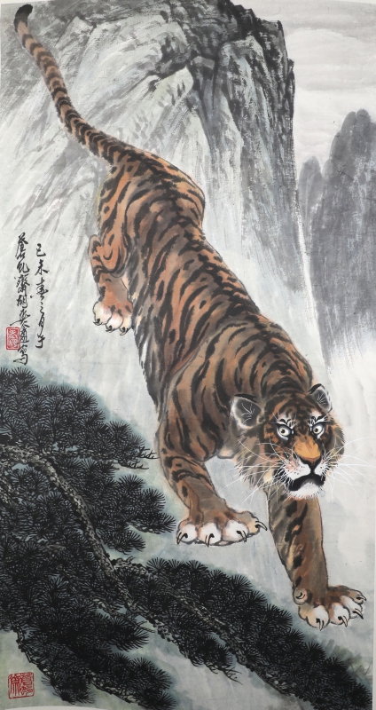 猛虎图(1)