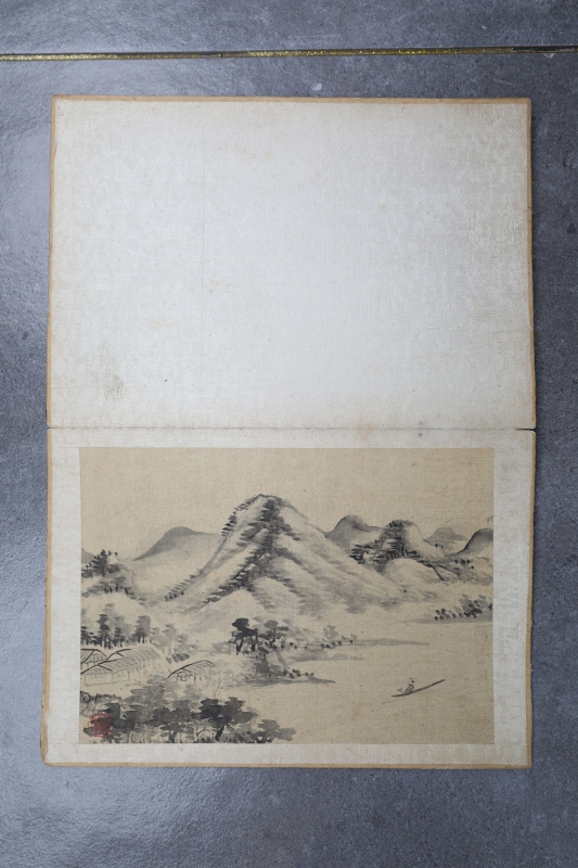 山水五开册页(2)