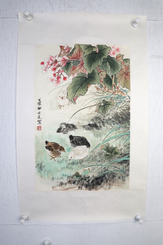 雏鸡游园图(5)