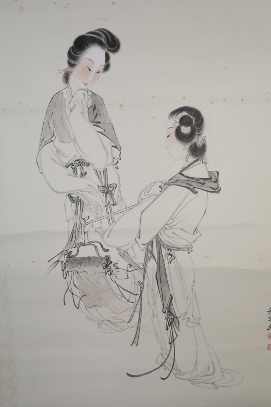 仕女图(3)