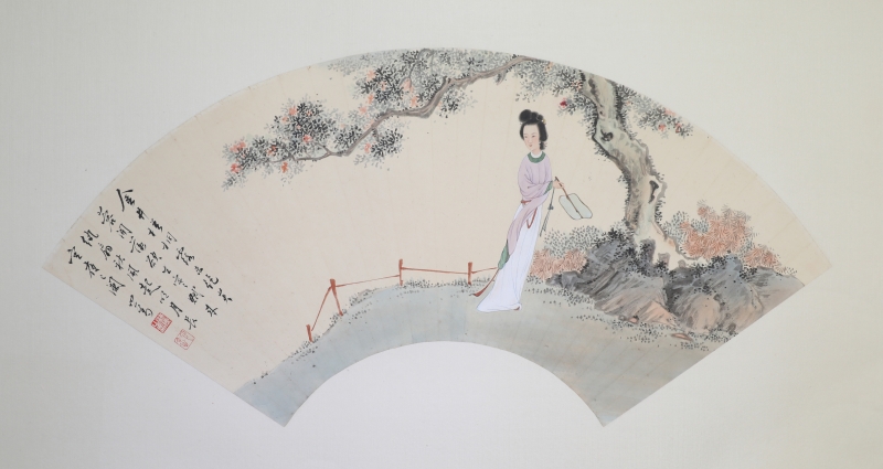 执扇少女(1)