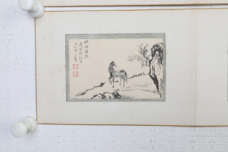 秋林散牧册(2)