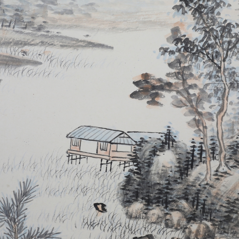 水阁吟秋(4)