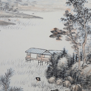 水阁吟秋(4)