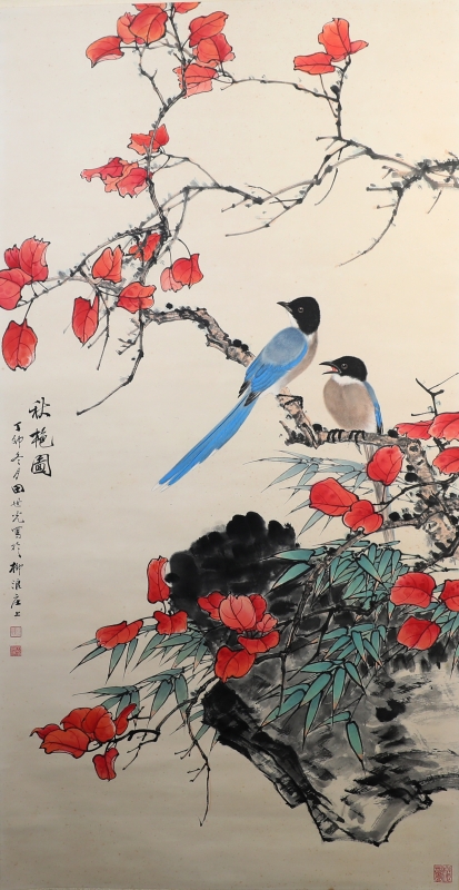 秋艳图(1)