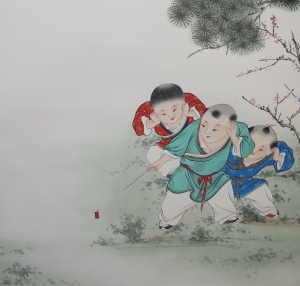 婴戏图(3)
