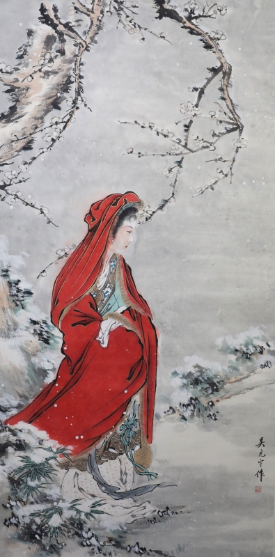 梅花仕女(1)